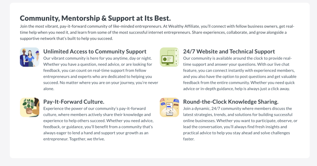 Community, Mentorship & Support at Its Best.

